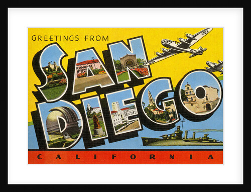 Greetings from San Diego, California by Anonymous