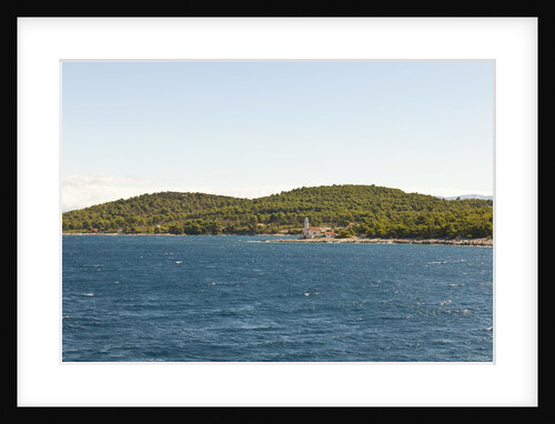 Island seen from sea, Hvar Island, Croatia by Anonymous