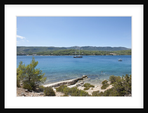 Coastline, near Vrboska, Hvar Island, Croatia by Anonymous