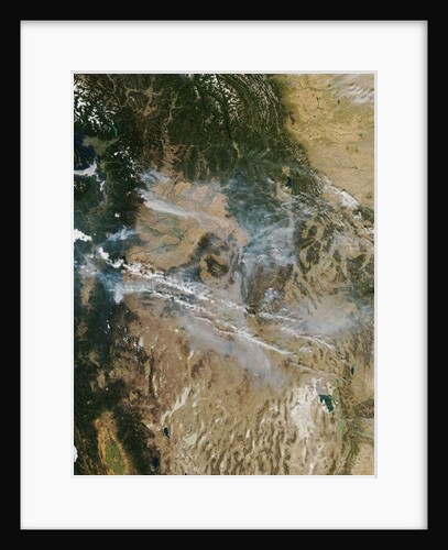Fires and smoke in western United States by Anonymous