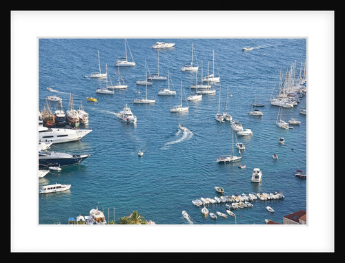 Boats in port, Hvar Town, Hvar Island, Croatia by Anonymous