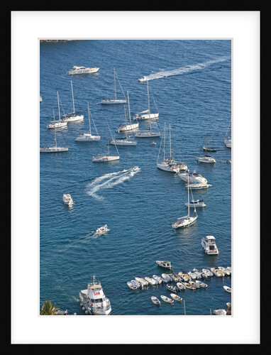 Boats in port, Hvar Town, Hvar Island, Croatia by Anonymous