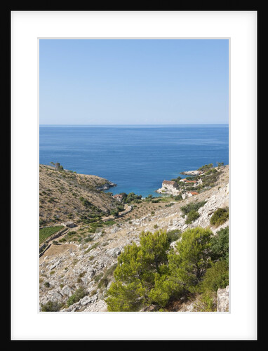 View of Dobovica Bay, Hvar Island, Croatia by Anonymous