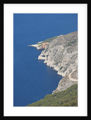 View of coast from Sveti Nikola mountain, Hvar Island, Croatia by Anonymous