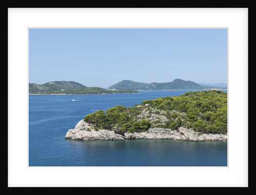 Beach near Zaton, Dubrovnik, Croatia by Anonymous