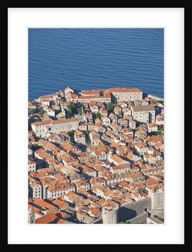 View of old town, Dubrovnik, Croatia by Anonymous