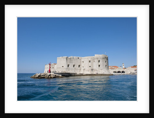 Fortified port, Dubrovnik, Croatia by Anonymous