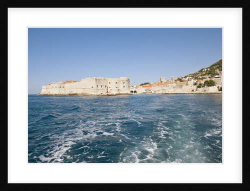 Fortified port, Dubrovnik, Croatia by Anonymous