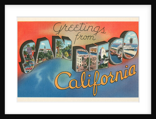 Greetings from San Diego, California by Anonymous