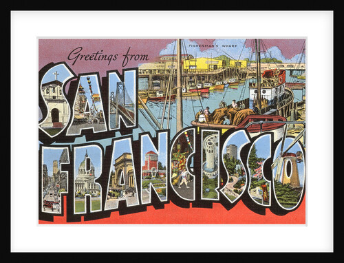Greetings from San Francisco, California by Anonymous