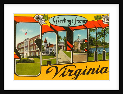 Greetings from Salem, Virginia by Anonymous