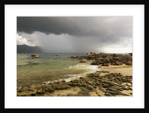 Storm clouds over Baie Beau Vallon, Mahe, Seychelles, Indian Ocean islands by Anonymous