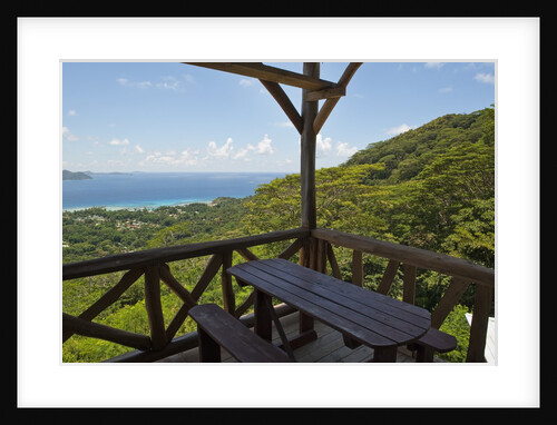 View from Bellevue, La Digue, Seychelles, Indian Ocean Islands by Anonymous