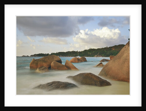 Rocks on Anse Lazio beach, Grand Anse, Praslin Island, Seychelles by Anonymous