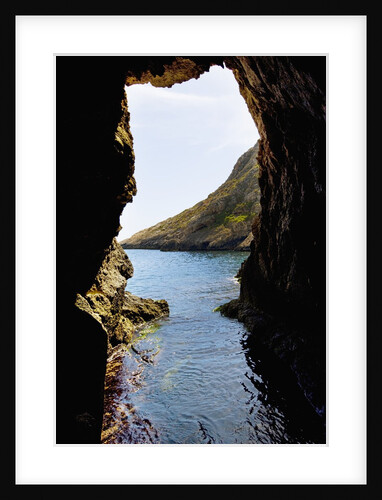 Rock cave and cliff, Xlendi, Gozo, Malta by Anonymous