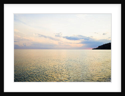 Seascape at dusk, Guardia Piemontese, Calabria, Italy by Anonymous