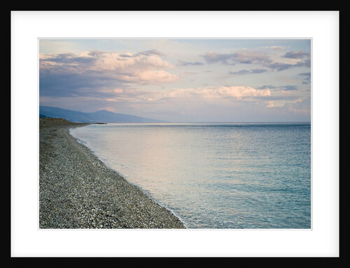 Seascape at dusk, Guardia Piemontese, Calabria, Italy by Anonymous