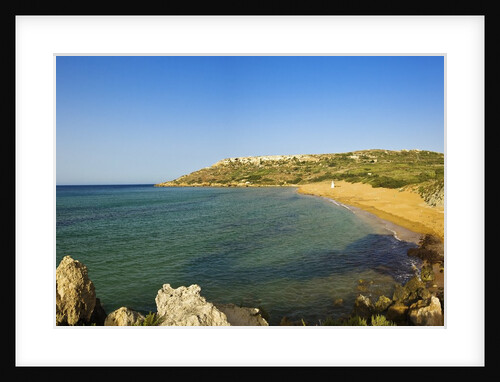 View of Ramla Bay beach, Gozo, Malta by Anonymous