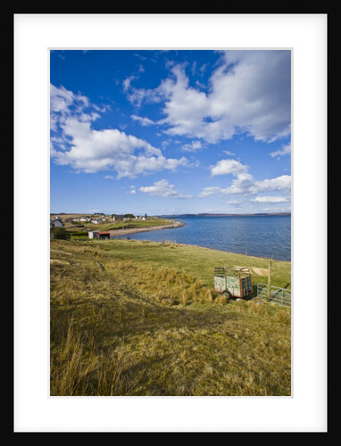 Small village by lake shore,Poolewe, Scotland, United Kingdom by Anonymous
