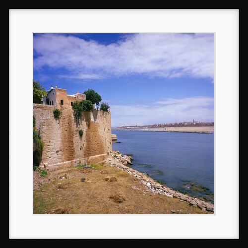 Morocco, Rabat, Walls of Kasbah des Oudaias by Anonymous