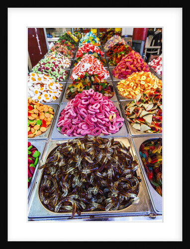 Assorted candies in Carmel Market by Anonymous