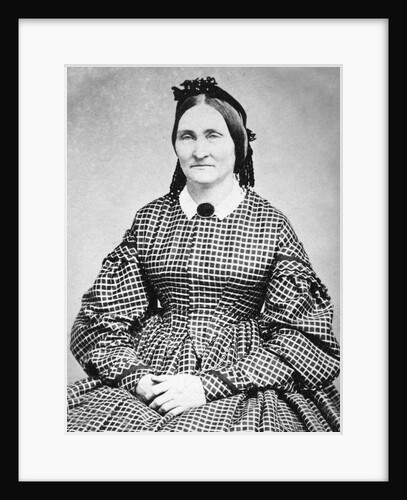 Mature woman tintype portrait, ca. 1865 by Anonymous
