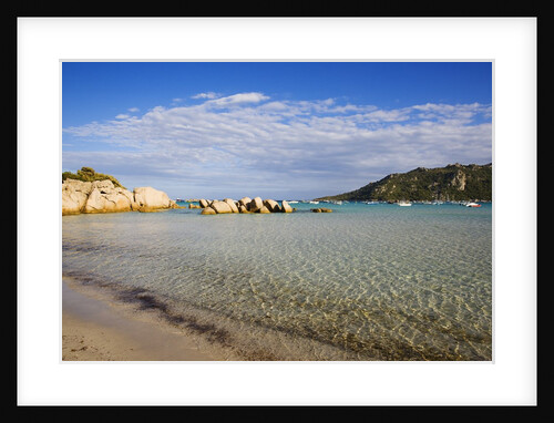 View of Santa Giulia bay, Corsica, France by Anonymous