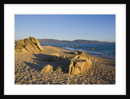 Beach near Abbartello, Corsica, France by Anonymous