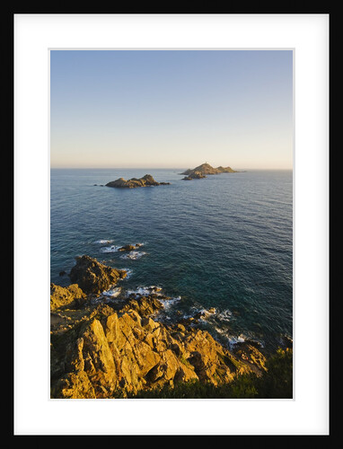View of Sanguinaires Islands from Parata Point, Ajaccio, Corsica, France by Anonymous