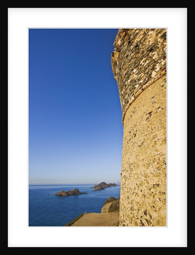 View of Sanguinaires Islands from Genovese tower of Parata Point, Ajaccio, Corsica, France by Anonymous