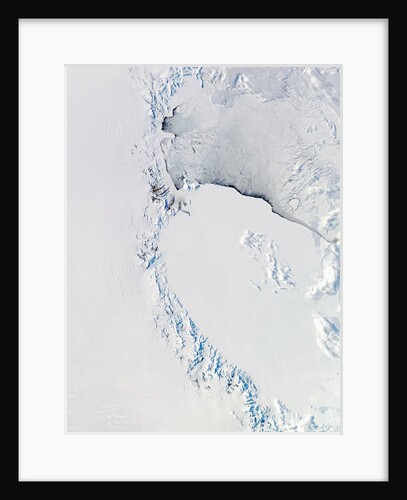 Western Ross Sea and Ice Shelf, Antarctica by Anonymous