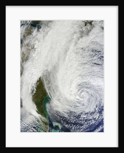 Hurricane Sandy (18L) off the eastern United States by Anonymous