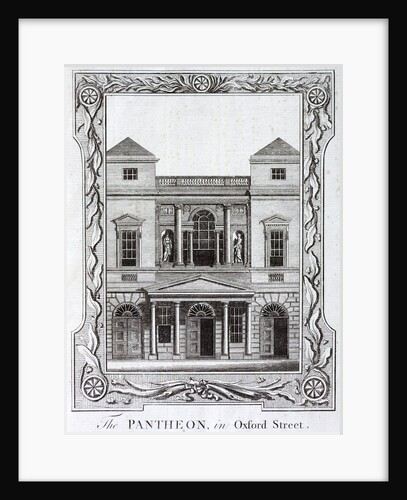 The Pantheon in Oxford Street, London by Anonymous