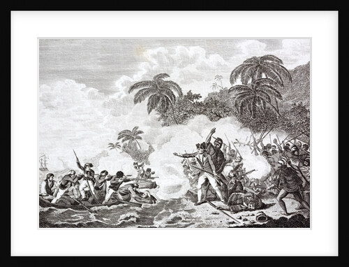 The death of Captain James Cook. 1728 - 1779 by Anonymous