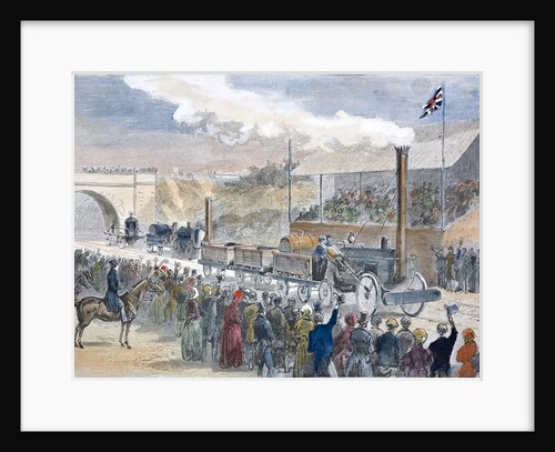 The Rainhill Trials of 1829 by Anonymous