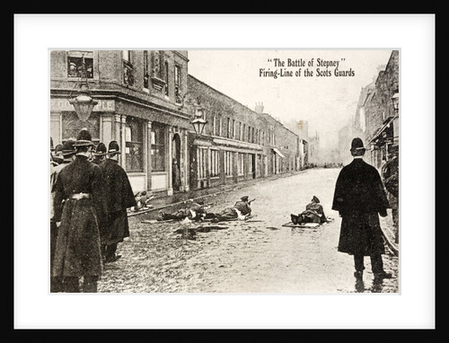 The Siege of Sidney Street, popularly known as the "Battle of Stepney" by Anonymous