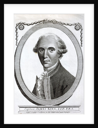 James King FRS (1750 â€“ October 1784) by Anonymous