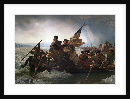 Washington Crossing the Delaware by Emanuel Leutze