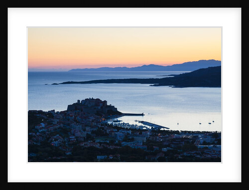 Calvi before sunrise by Anonymous