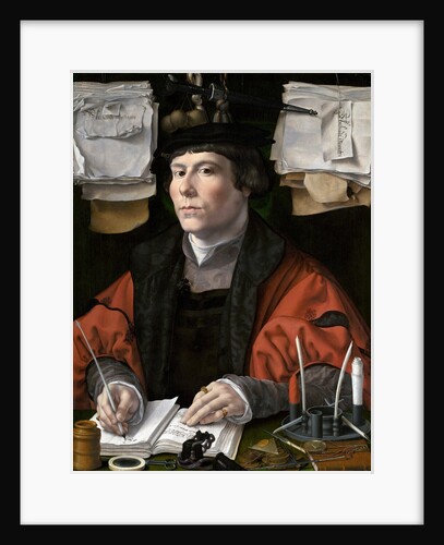 Portrait of a Merchant by Jan Gossaert