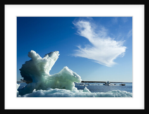 Sea Ice, Hudson Bay, Canada by Anonymous
