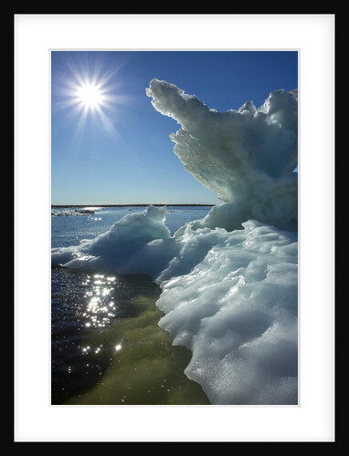 Sea Ice, Hudson Bay, Canada by Anonymous