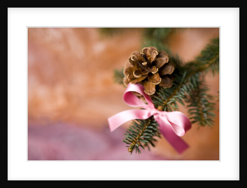 Close-up of Christmas decorations against blurred background by Anonymous