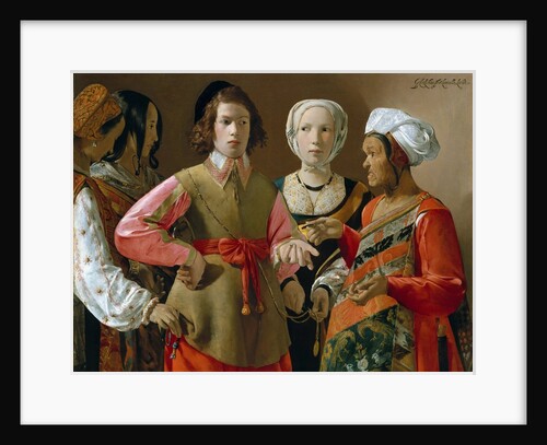 The Fortune Teller by Georges de La Tour