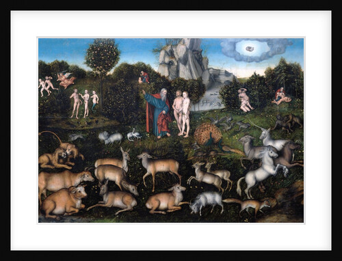 The Garden of Eden by Lucas Cranach the Elder