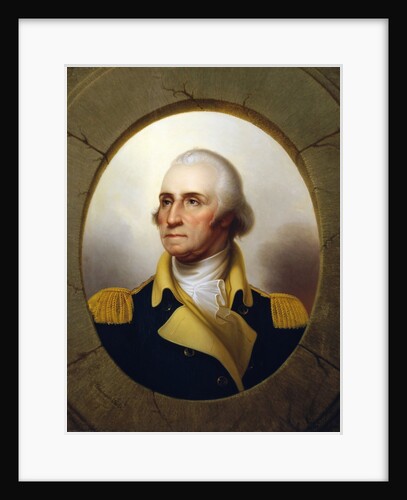 George Washington (Porthole portrait) by Rembrandt Peale