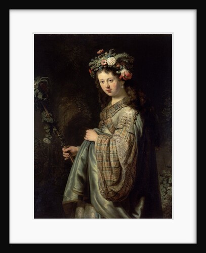 Flora by Rembrandt van Rijn