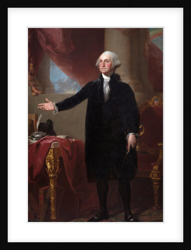 George Washington (The Lansdowne Portrait) by Gilbert Stuart