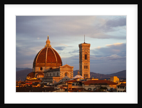 Main Duomo with Evening Last Light by Anonymous