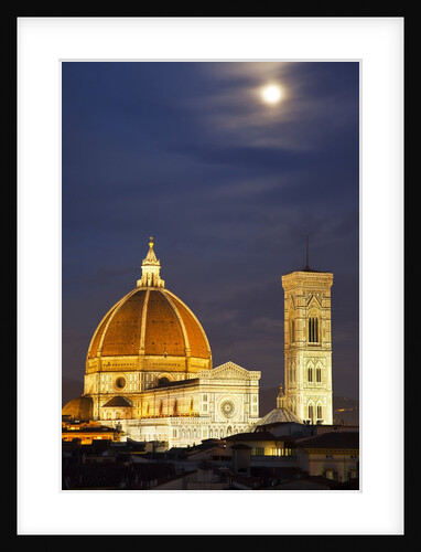 Main Duomo with Night Lights by Anonymous